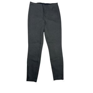 Polo Ralph Lauren Pull On Legging Womens Size 6 Dark Gray Zip Hem Preppy Pants